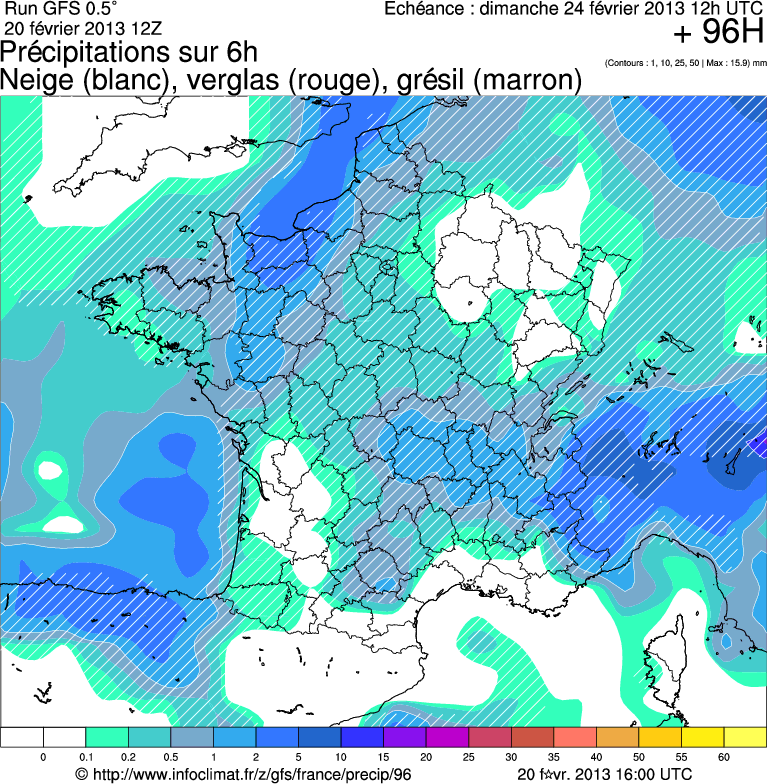 Semaine 8 - du 18 au 24 Février Precip